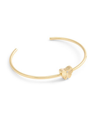 Faux Stone Butterfly Thin Cuff Bracelet | Macy's