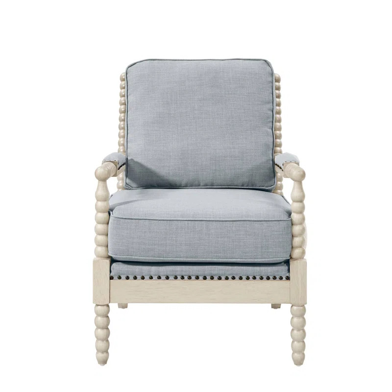 Lysette Elegant Nailhead Trim Armchair | Wayfair North America