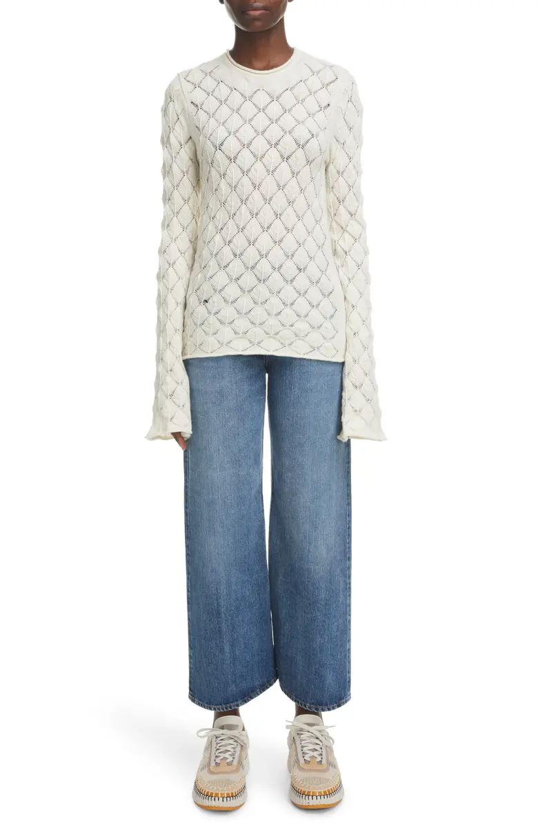 Shell Stitch Cashmere Sweater | Nordstrom