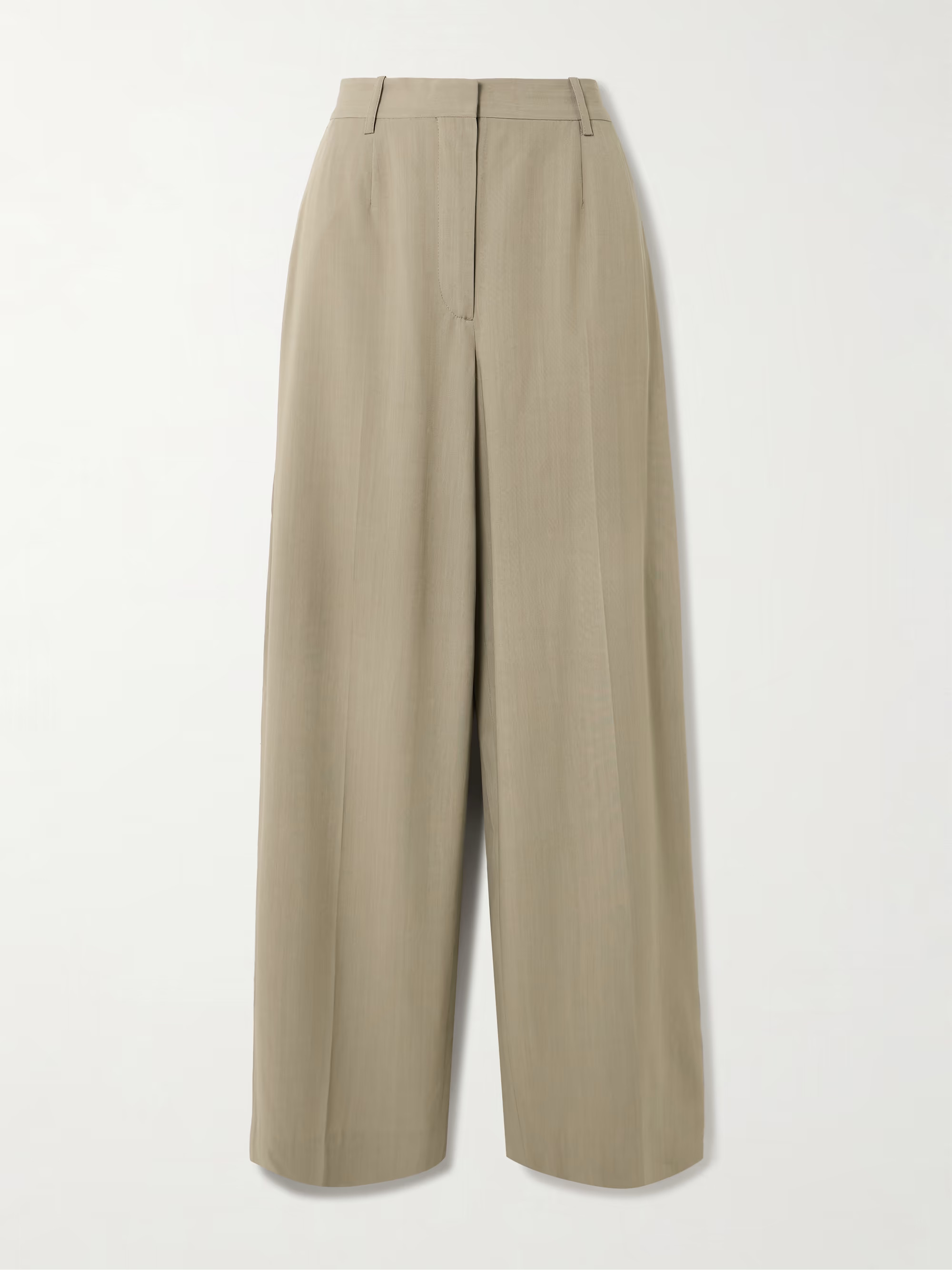 Woven wide-leg pants | NET-A-PORTER (UK & EU)