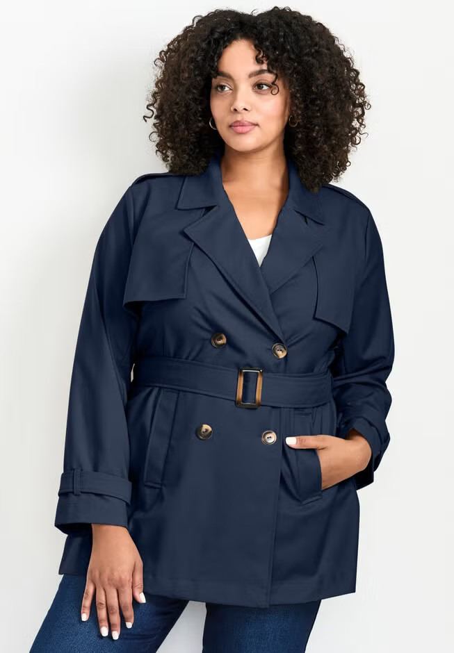 Tia Trench Jacket | Avenue