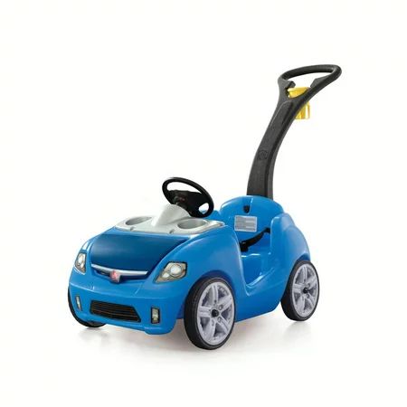 Step2 Whisper Ride II Kids Blue Ride On Push Car | Walmart (US)