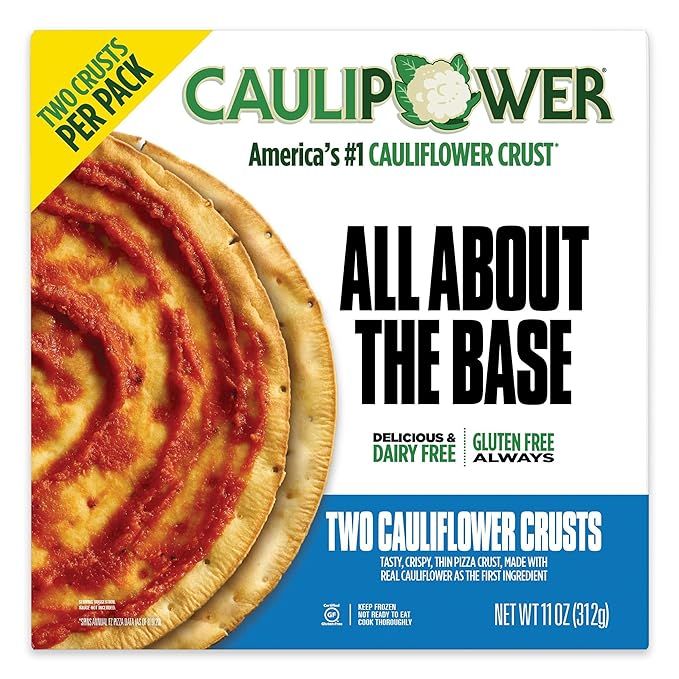 CAULIPOWER Cauliflower Pizza Crust, Original, 12 oz (Pack of 2) | Amazon (US)