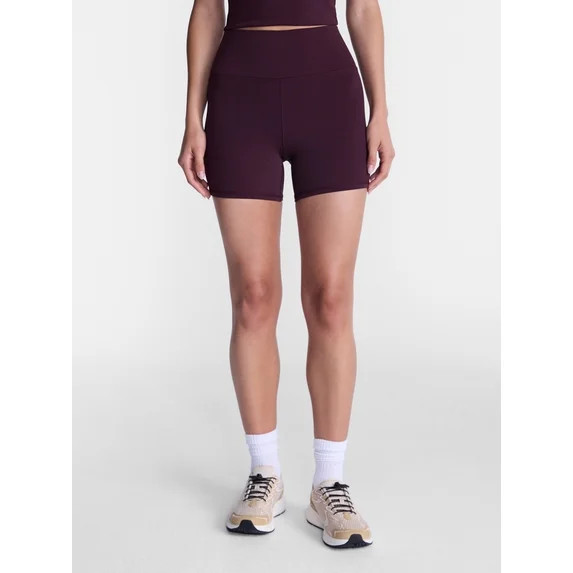 Avia Women's SoftSculpt Bike Shorts, 5" Inseam, Sizes XS-XXXL | Walmart (US)