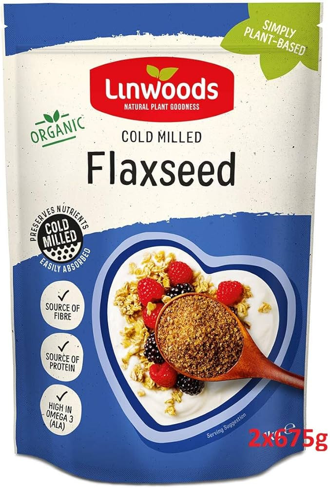 Linwoods Organic Milled Flaxseed, 425 g - Pack of 2. | Amazon (UK)