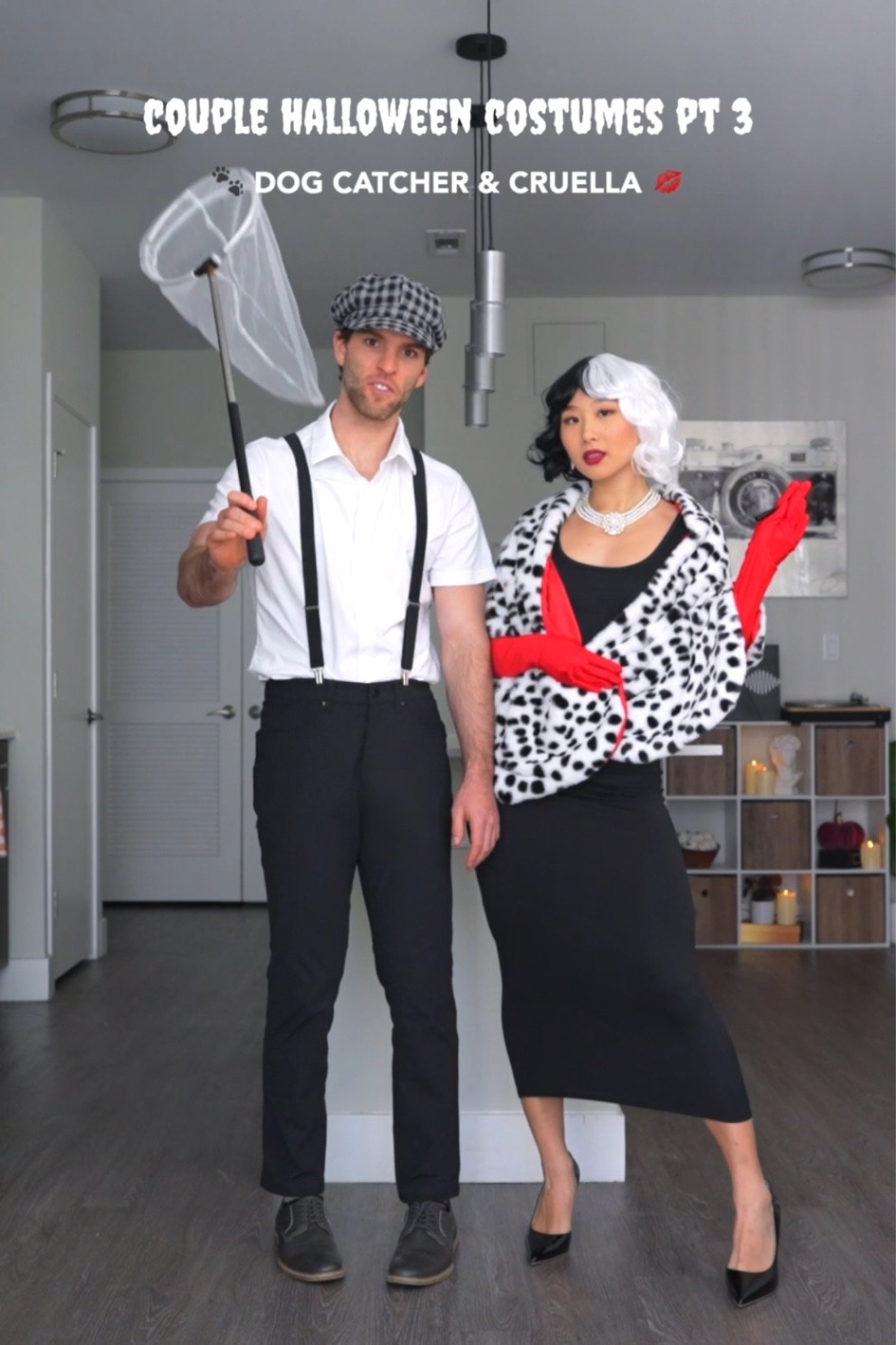 DOG CATCHER 🐾
Top: size M athletic
Pants: size 30

CRUELLA 💋
Dress: Briavia, can’t link
Shoes: true to size

Cruella de vil, 101 Dalmatians, dog catcher, fur coat, couples costume, Halloween, dress up 

#LTKSeasonal #LTKstyletip #LTKHalloween