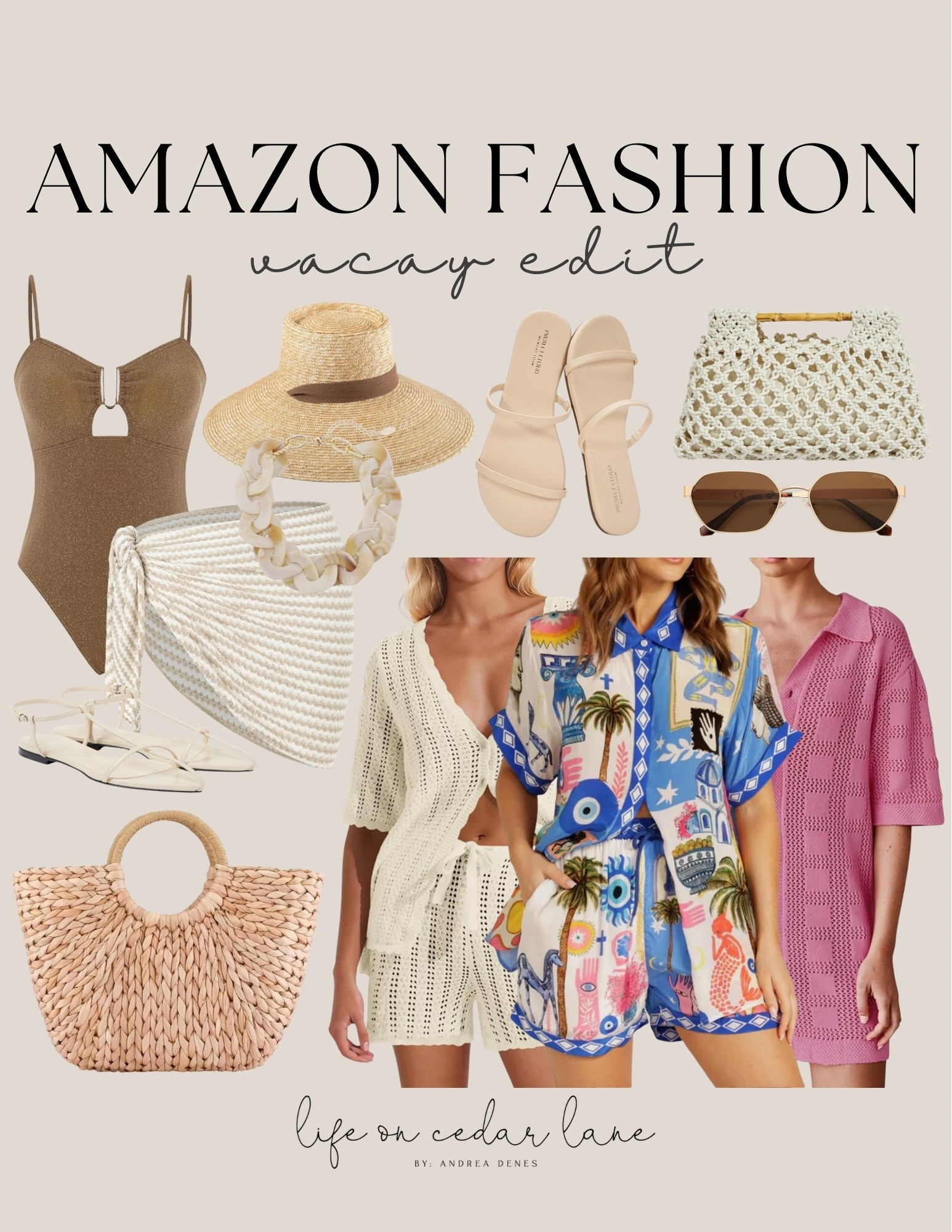 Get ready for vacation with these Amazon finds! Perfect for a beach day. 

#beachfashion #amazonstyle

#LTKTravel #LTKFindsUnder50 #LTKOver40