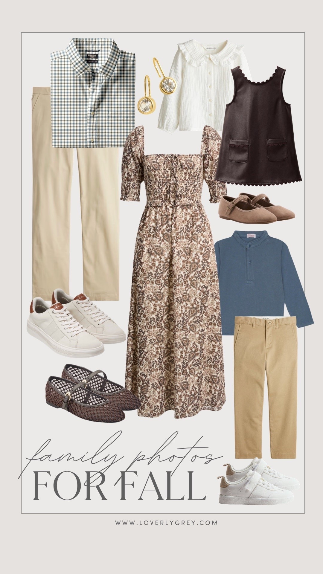 This dress is one of Hill House’s new arrivals for fall, and I am obsessed! You could wear it for so many things, and I love it for family photos!

Loverly Grey, fall family photos, fall outfits, fall looks, kids outfits, fall dress

#LTKSeasonal