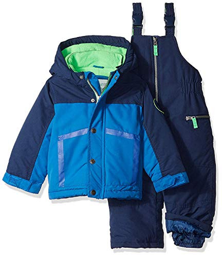 Carter's Boys' Little Heavyweight 2-Piece Skisuit Snowsuit, house blue/current navy, 7 | Amazon (US)