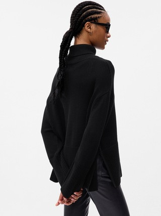 24/7 Split-Hem Turtleneck Sweater | Gap (US)