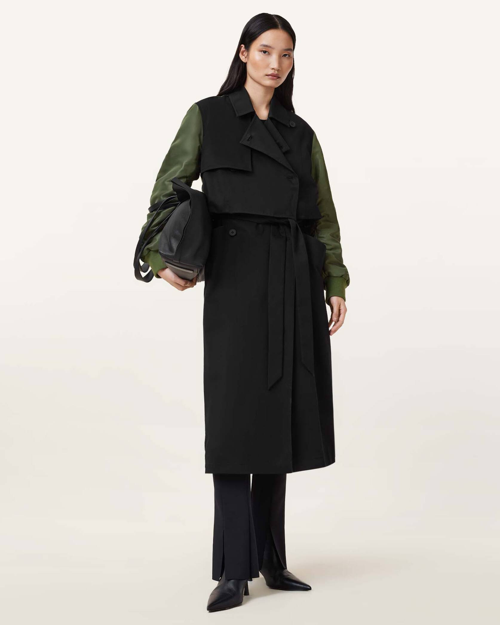 Penni 2-in-1 Trench Bomber Jacket | AllSaints US