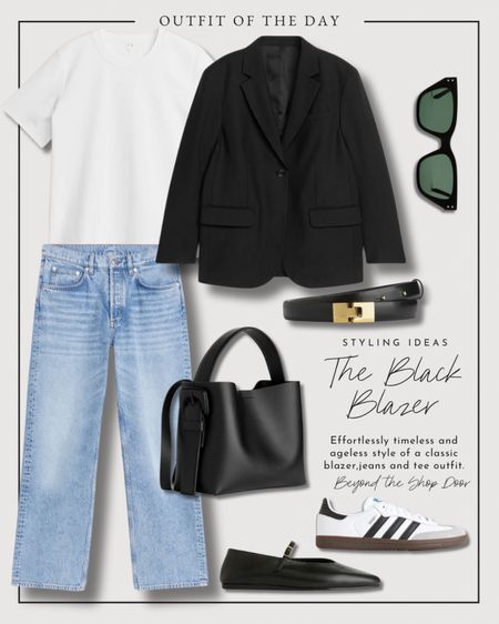 Outfit of the Day

Styling The Black Blazer

Effortlessly timeless and ageless style of a classic blazer, jeans and tee outfit.

#LTKOver40 #LTKStyleTip #LTKShoeCrush