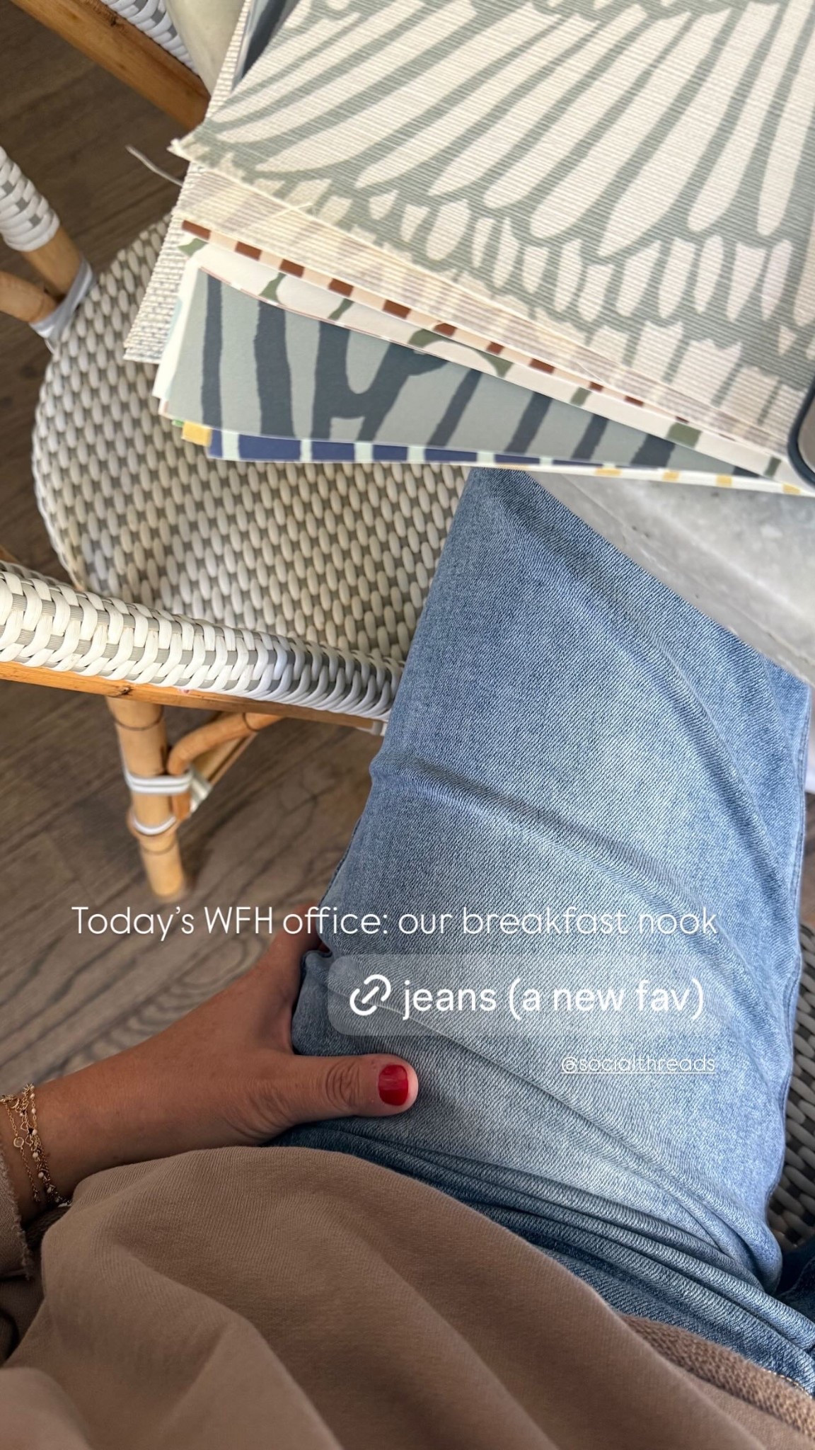 Today’s WFH look: a new pair of jeans and the most comfortable lightweight sweatshirt that makes you look and feel put-together! 

P.S. these dining chairs are on sale… 

#LTKSaleAlert #LTKmorningroutine #LTKHome