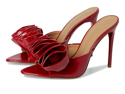 Steve Madden Women's Affinity, Red Patent, 7 Medium | Amazon (US)