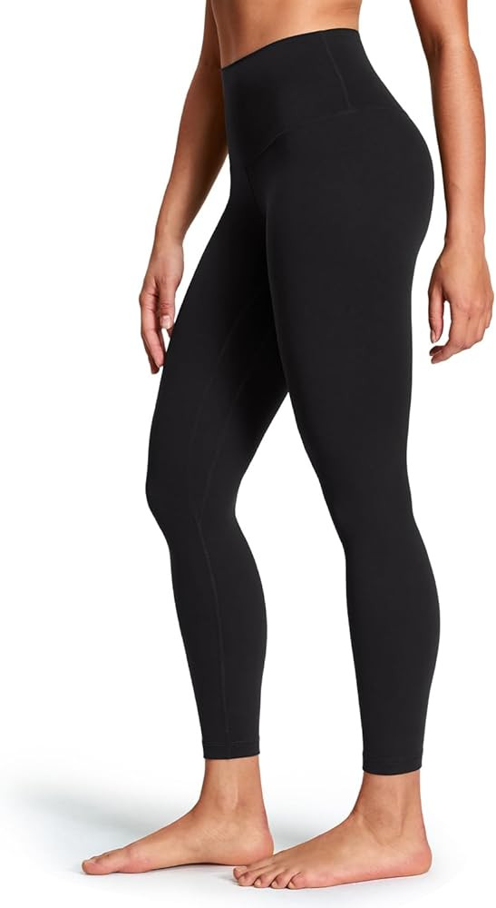 HeyNuts Women's Yoga Pro Leggings 25'' Buttery Soft High Waisted 7/8 Lounge Yoga Pants | Amazon (US)