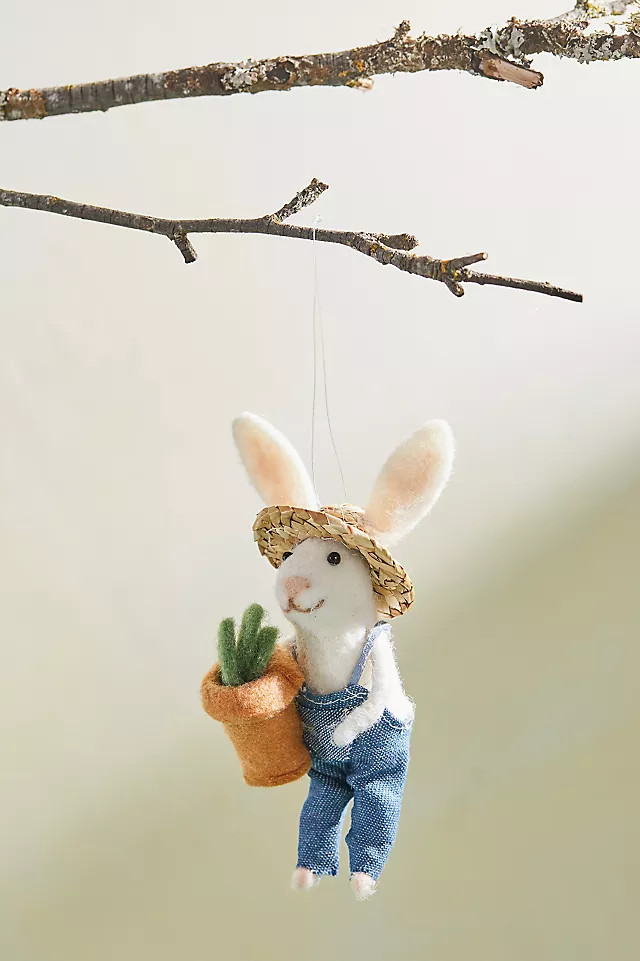 Bunny Friend Ornament | Anthropologie (US)