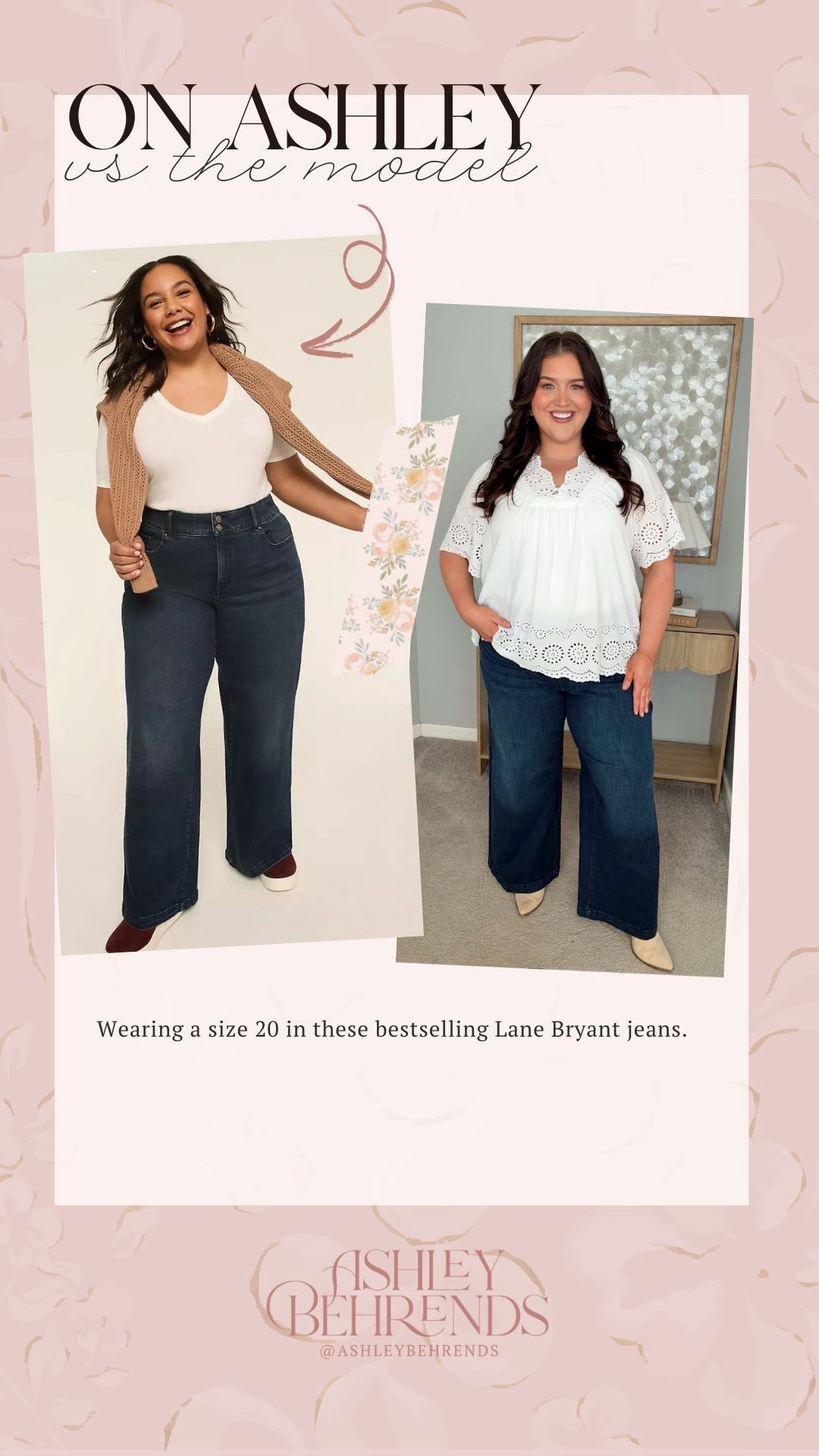 These @Lane Bryant jeans are a dream for my curvy body. I love how they smoothe my tummy and lengthen my legs. I 100% recommend these for my baddies with bellies, or anyone who wants to feel confident in jeans. I’m wearing a size 20 in these bestselling jeans and think they fit true to size. 
Dark wash denim, slimming jeans

#LTKPlusSize #LTKSeasonal #LTKSaleAlert