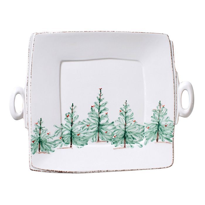 Lastra Holiday Handled Square Platter | Bloomingdale's (US)
