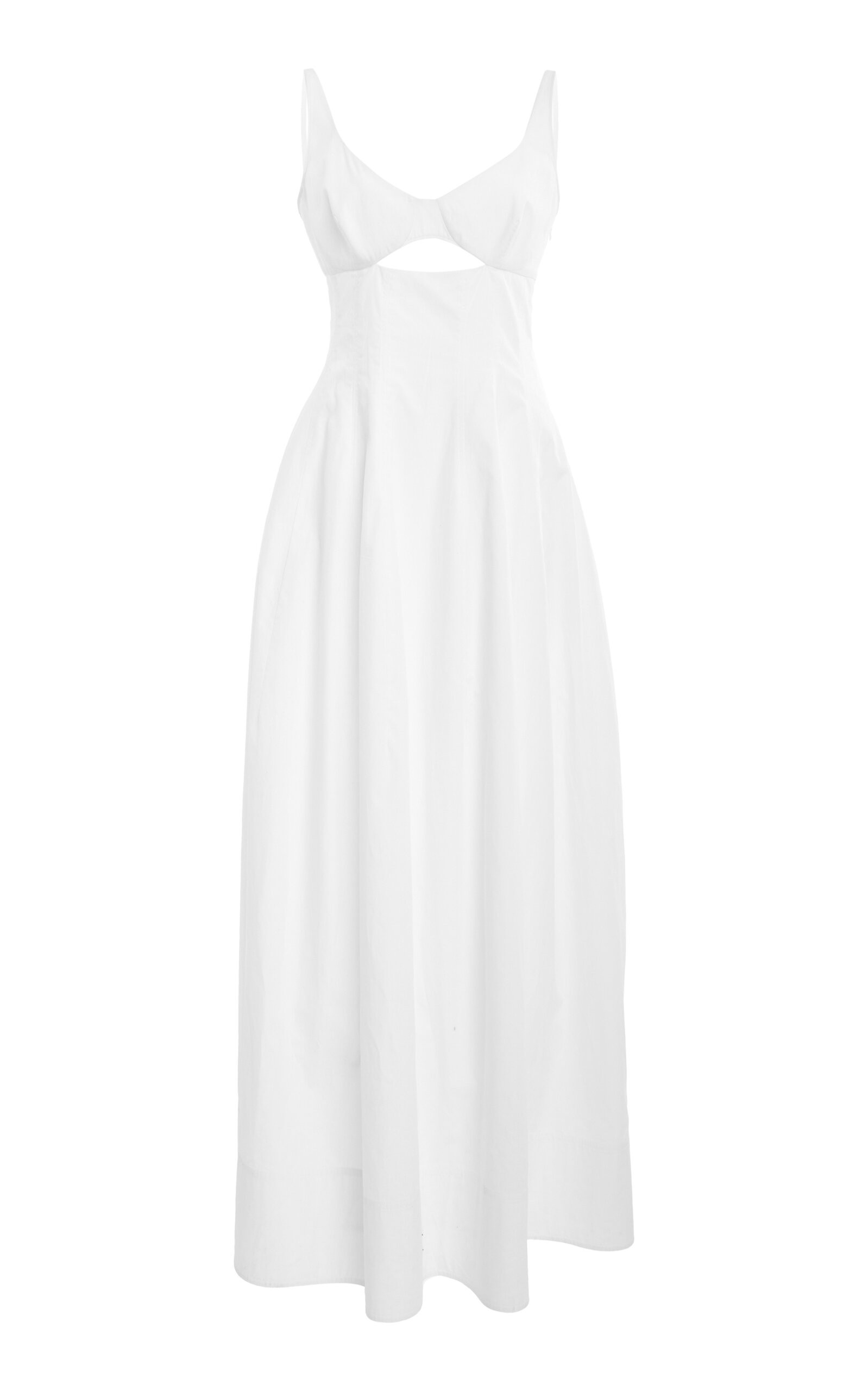 SIMKHAI Maddy Cotton Midi Dress - Moda Operandi | Moda Operandi (Global)