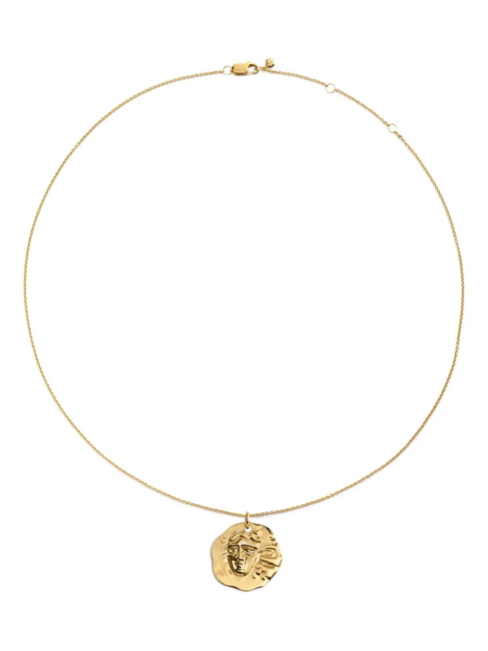 Monica Vinader GP Zodiac Gemini necklace - Gold | Farfetch Global