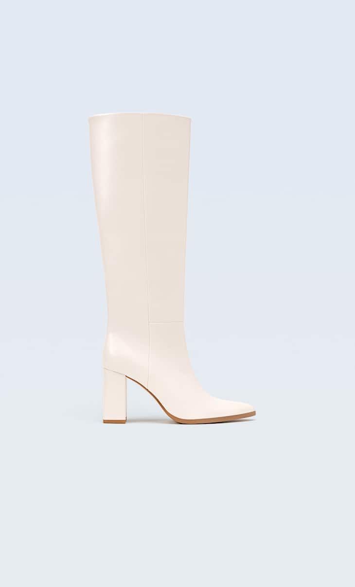 Heeled boots - Women's fashion | Stradivarius United Kingdom | Stradivarius (UK)