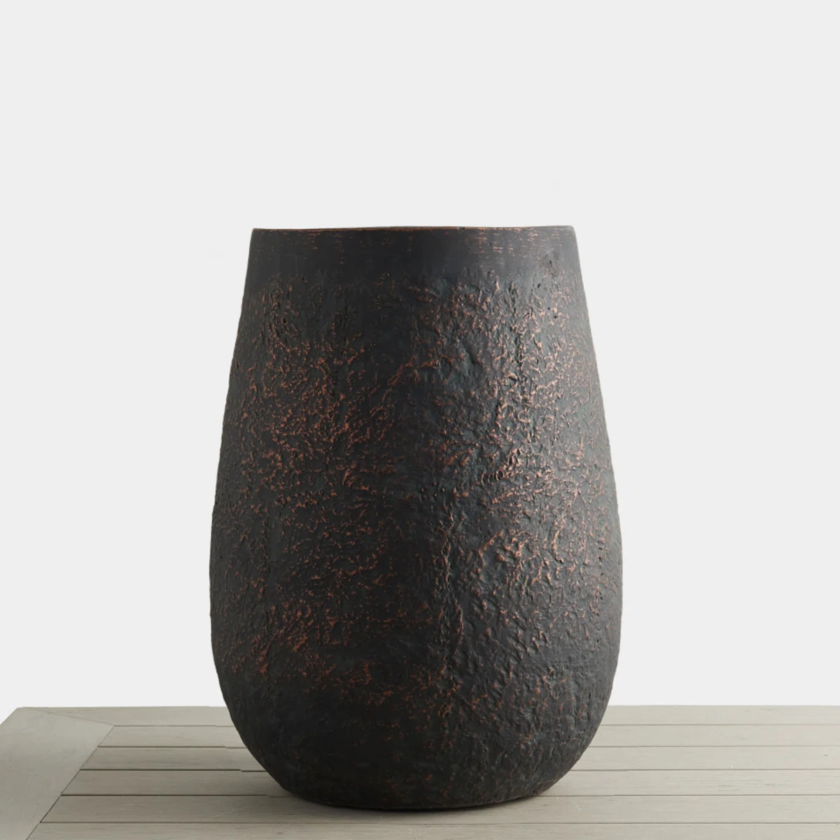 Weathered Concrete Tall Planter | Wayfair North America