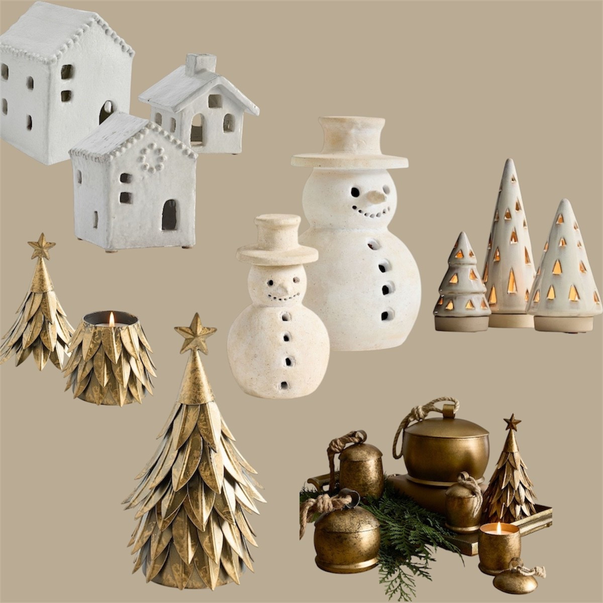 Christmas decor from PB and West Elm 

Mixing neutral Christmas tones with Pottery Barn and West Elm pieces for a timeless holiday feel 

	•	Cozy holiday decor
	•	Modern Christmas decorations
	•	Neutral Christmas aesthetic
	•	Holiday living room ideas
	•	Christmas tree decor insp

#LTKSeasonal #LTKHome #LTKSaleAlert