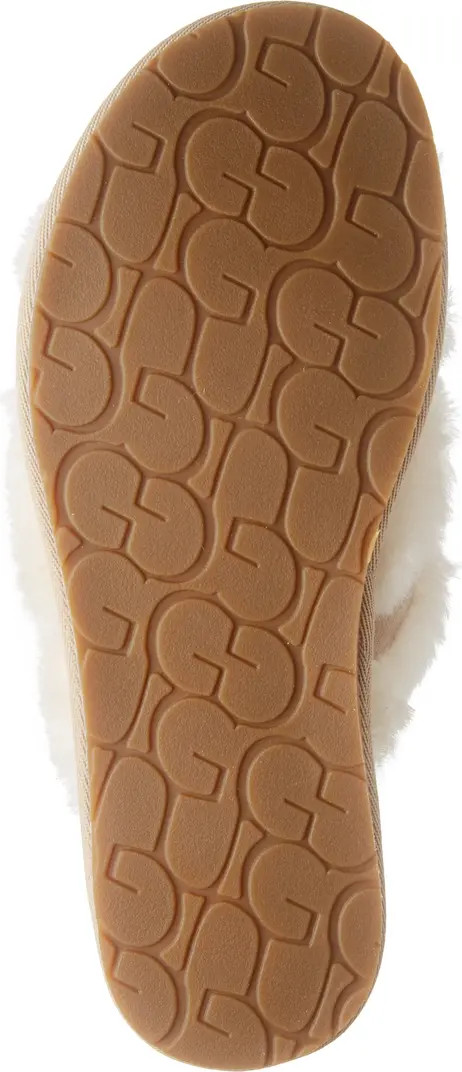 Scuffita Genuine Shearling Slide Slipper (Women) | Nordstrom