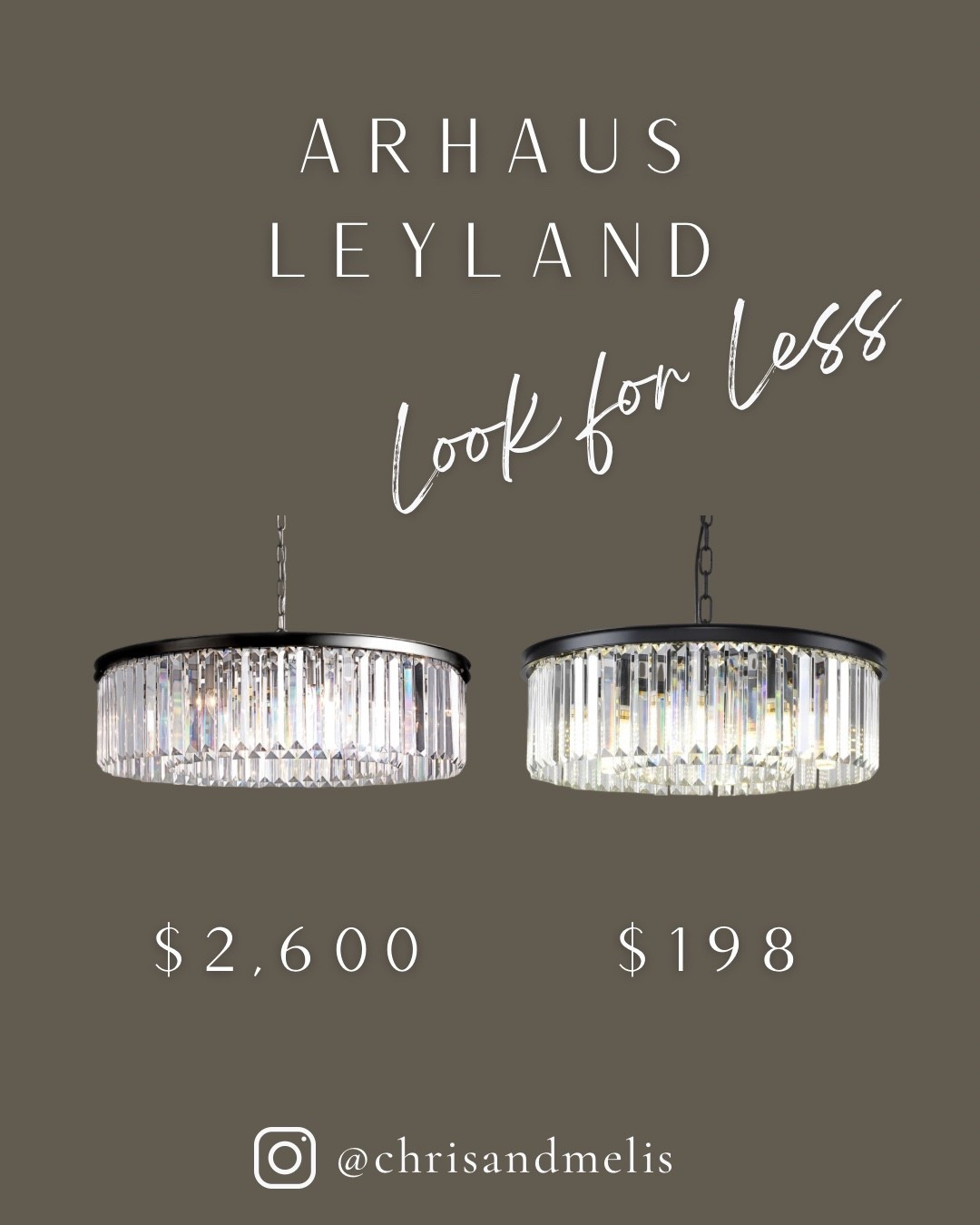 Arhaus chandelier look for less that saves you thousands! Such a great fixture for a dining room or entryway! 

#LTKHome #LTKSaleAlert