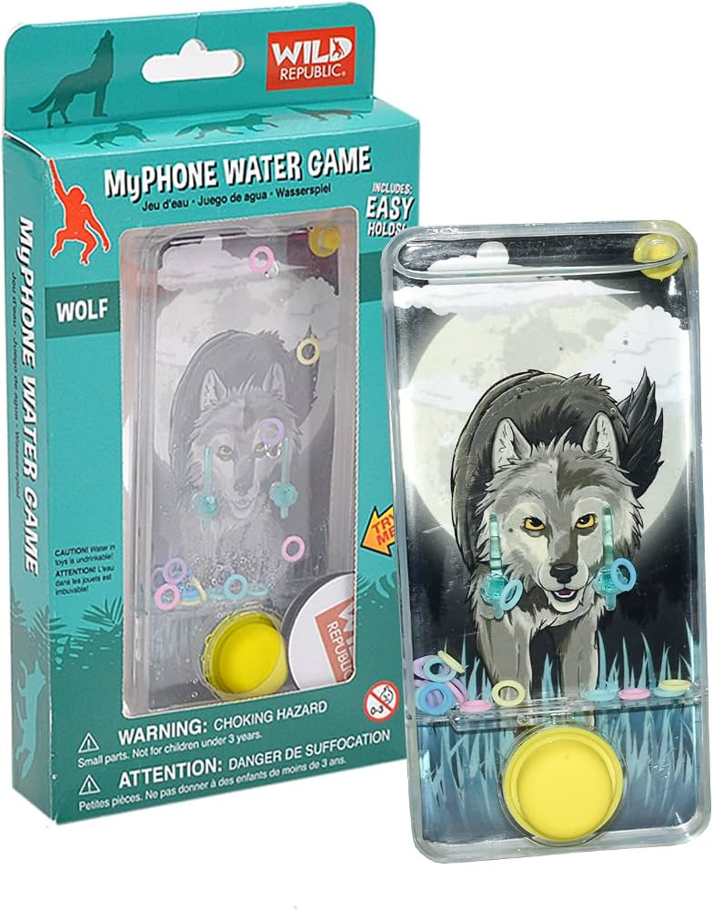 Wild Republic My Phone Water Game Wolf Design, Gift for Kids, Great for Hours of Independent Play... | Amazon (US)