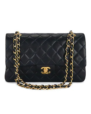 Chanel Lambskin Classic Flap Bag | FWRD 