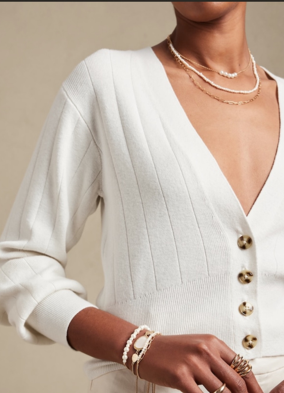 Beautiful cardigan that can be paired with a skirt or jeans for the fall.  V neck cardigan | jewelry | necklace | bracelets 

#LTKworkwear #LTKunder50 #LTKstyletip