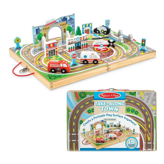 Melissa & Doug Take Along Town Set | Target