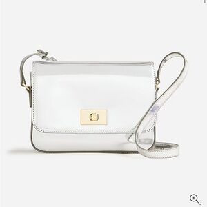 NWT J Crew Edie Bag Silver | Poshmark