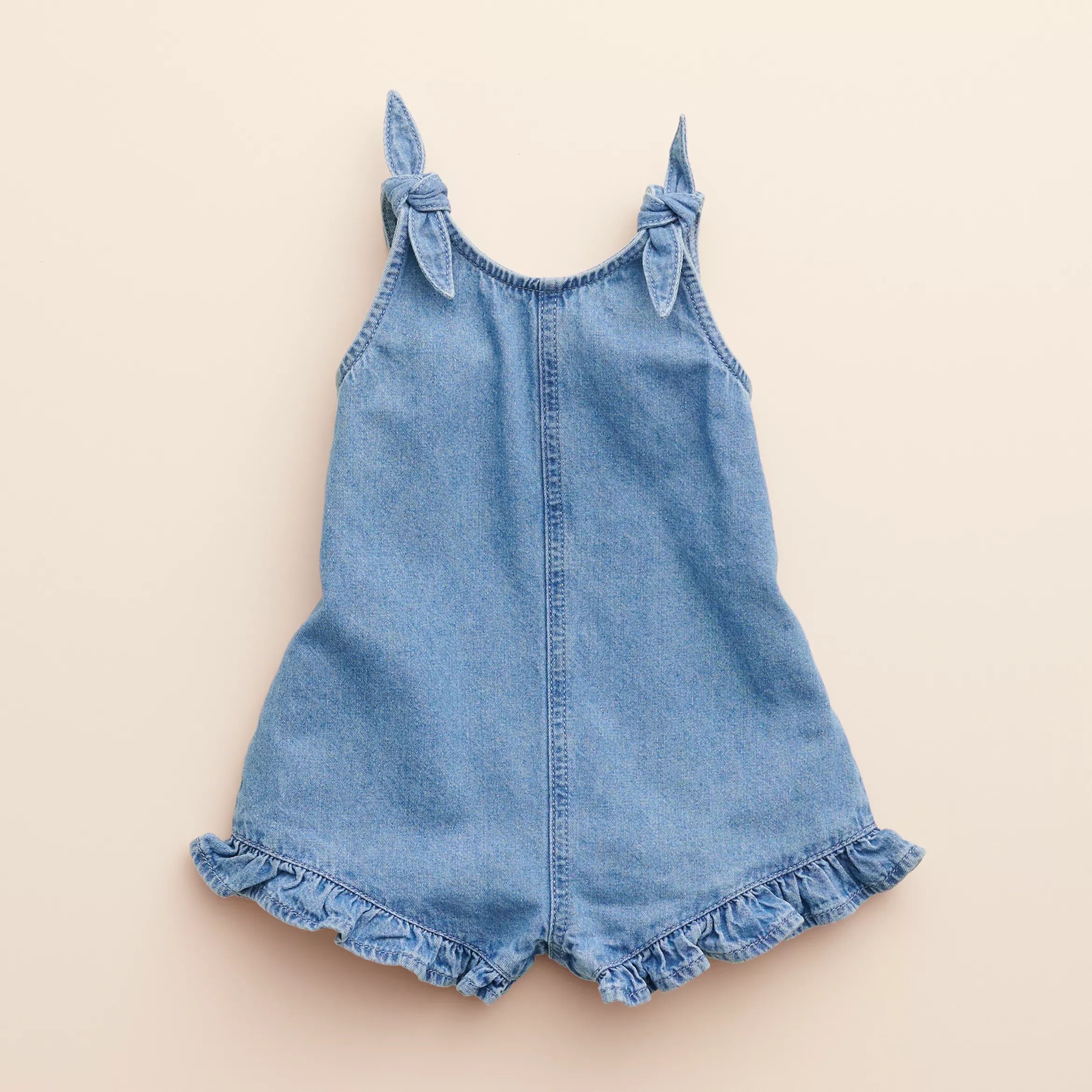 Baby & Toddler Girl Little Co. by Lauren Conrad Organic Tie-Shoulder Romper | Kohl's