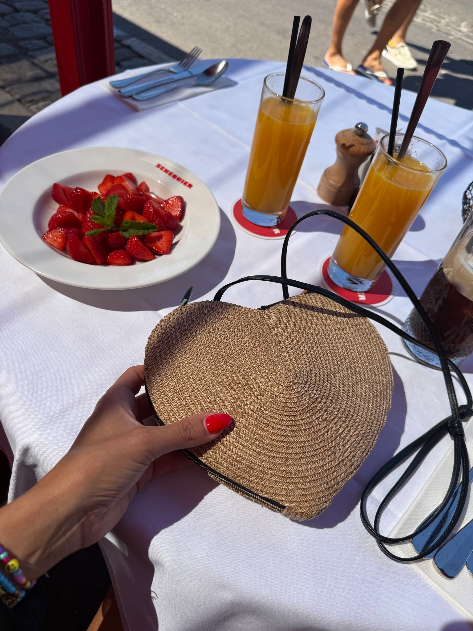 Alaia coeur heart bag 