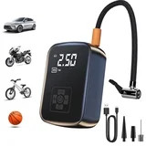 Tire Inflator Portable Air Compressor Cordless, 120 PSI Car Tires Air Pump, Mini Electric Bike Pu... | Walmart (US)