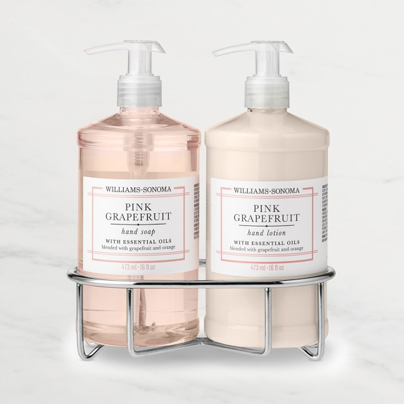 Williams Sonoma Pink Grapefruit Soap & Lotion 3-Piece Set | Williams-Sonoma