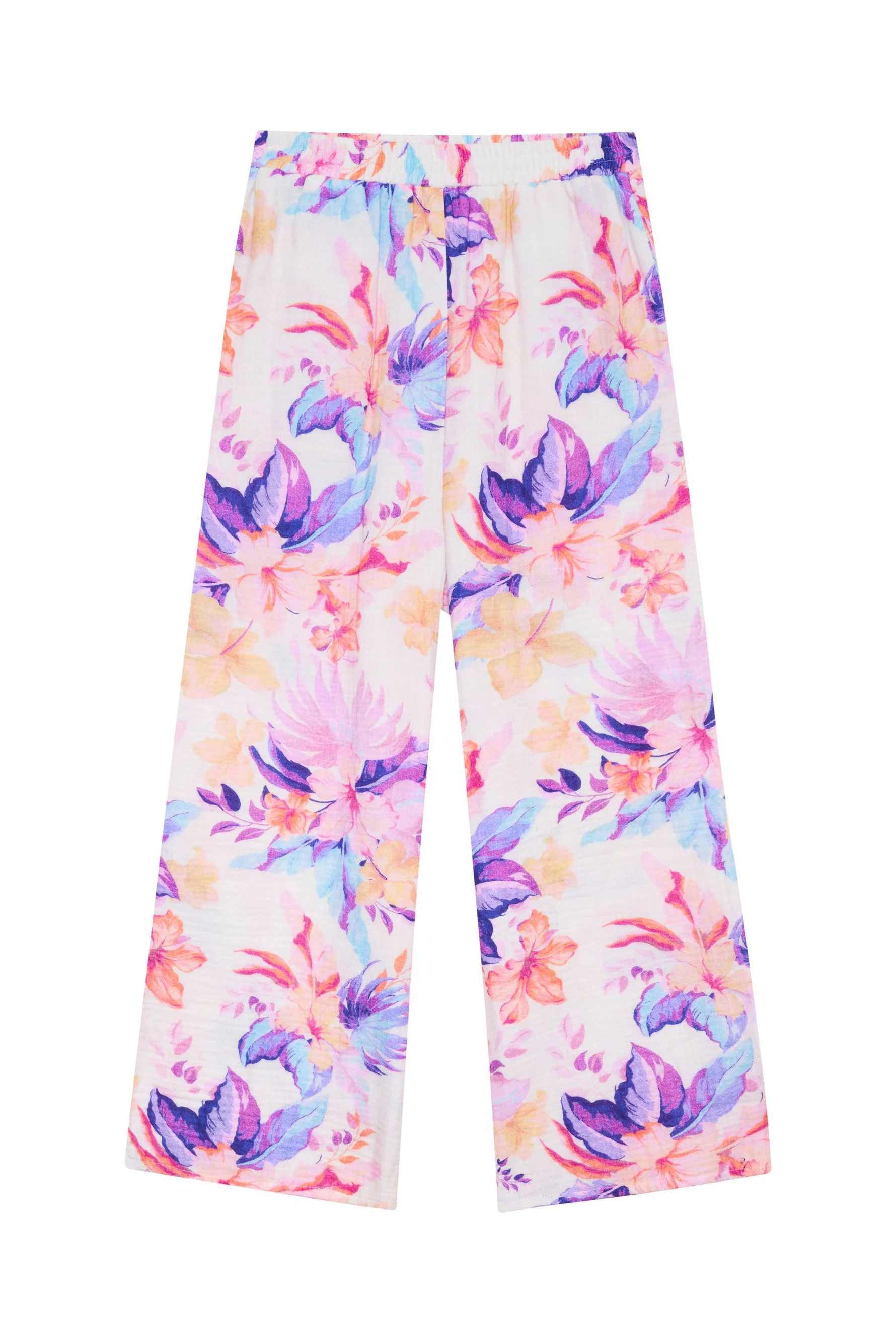 Little Hampton Pant Hibiscus Garden | Girls Floral Pant | Beach Riot | Beach Riot