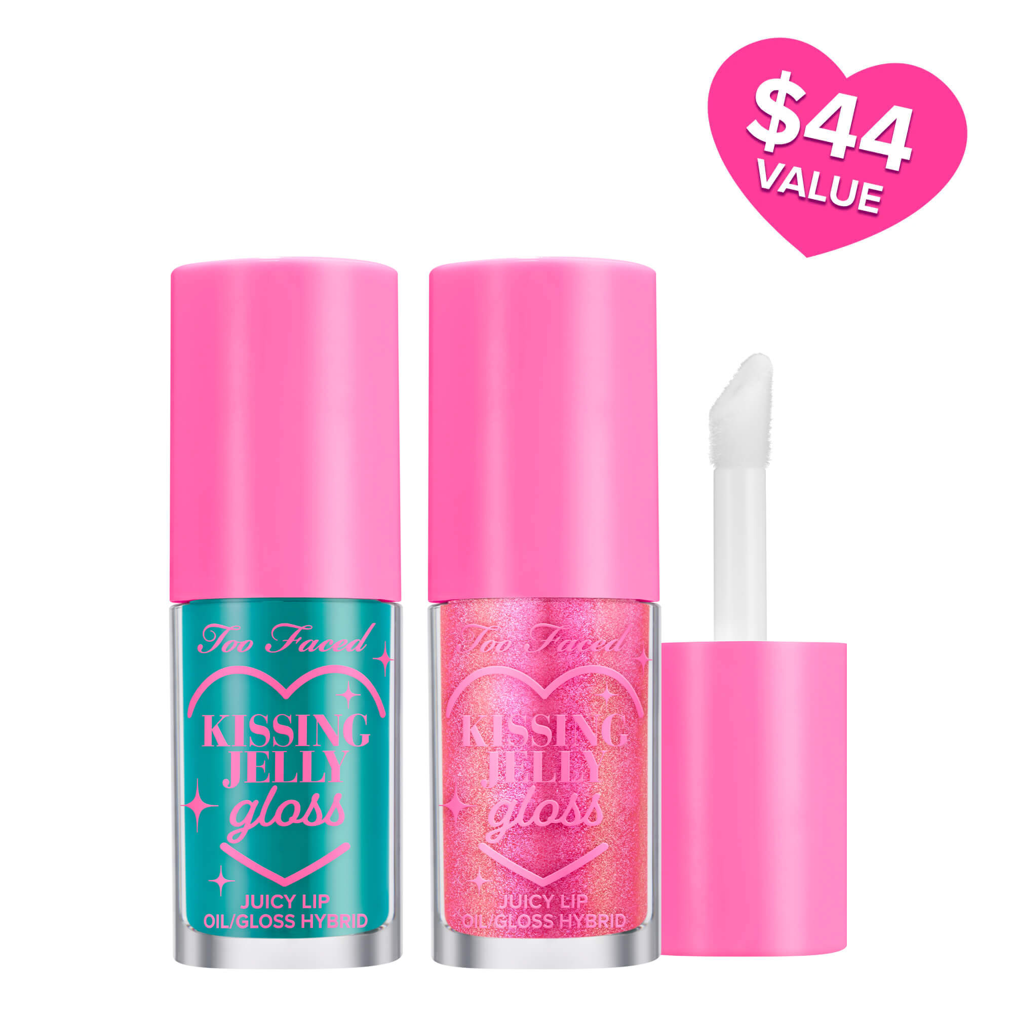 Online Exclusive | 2-Piece Full Size Lip Oil Gift Set | Too Faced US