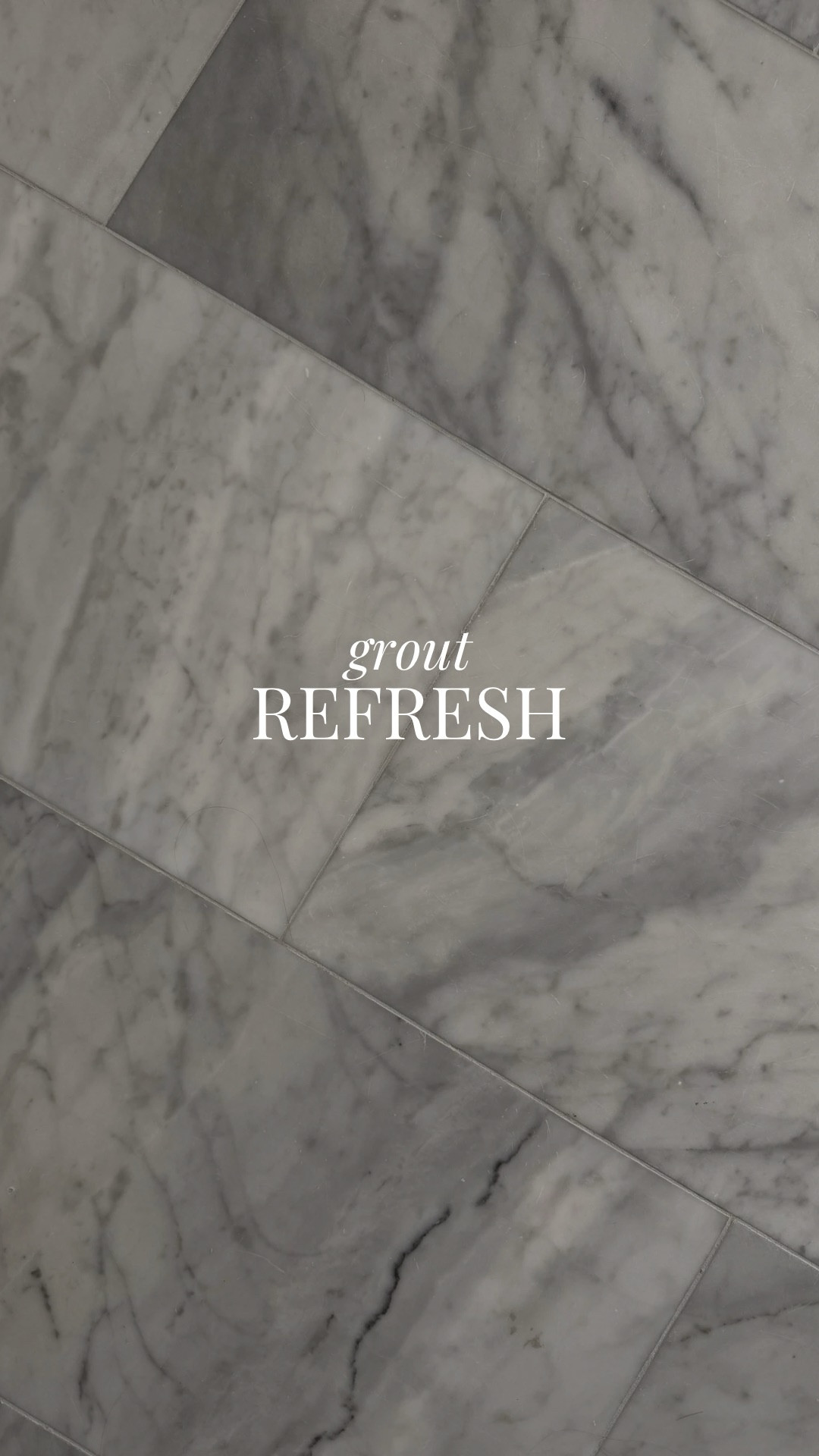 The best solution for stained grout! I’ve used this product all around our home to refresh old, stained grout making it look brand new again.

I used Warm Gray for our marble floors. This is a colorant and sealer, not paint. They have several colors available!

grout refresh, grout renew, grout cleaner, bathroom makeover



#LTKHome