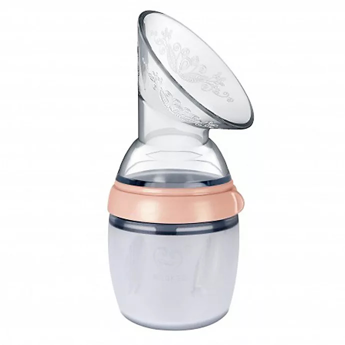 Haakaa (Generation 3) 9 oz. Silicone Breast Pump in Nude | buybuy BABY