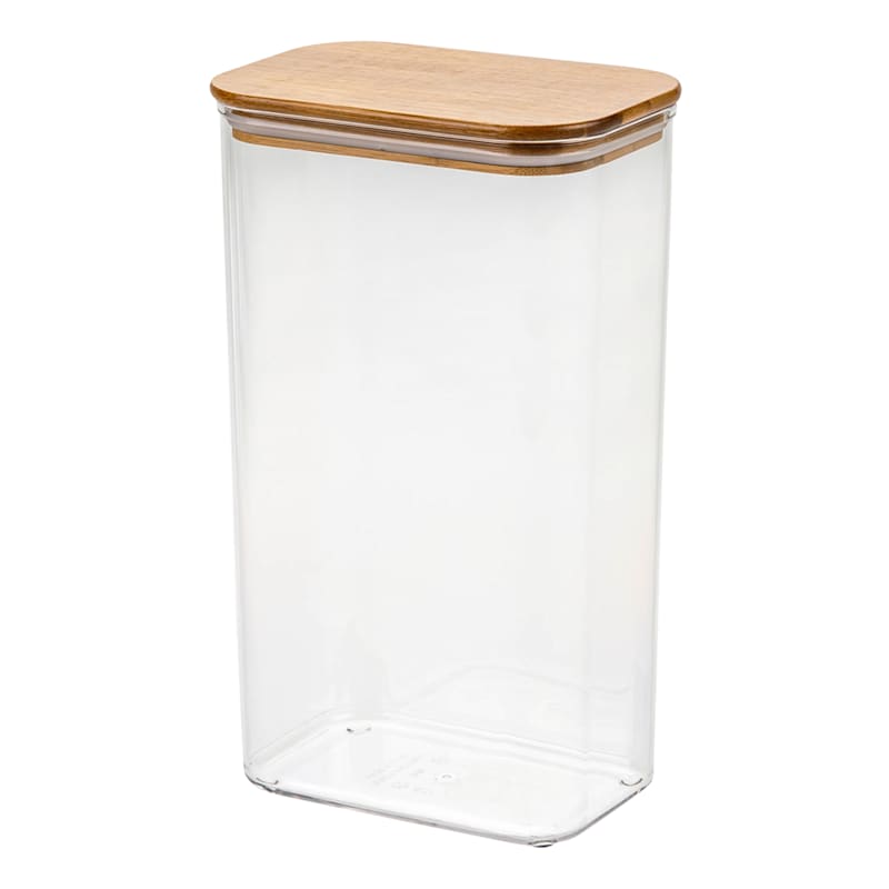 Food Storage Container with Bamboo Lid, 121.7oz | At Home