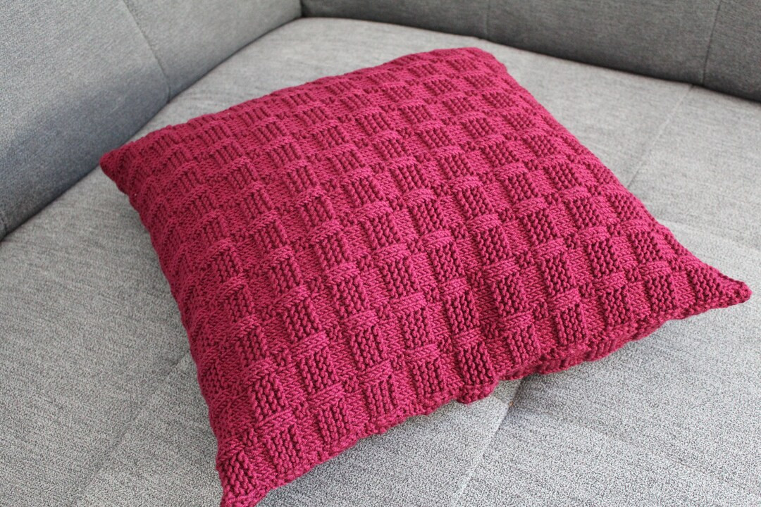 EASY & BEAUTIFUL Pillowcase Knitting PDF Instructions Language-german - Etsy | Etsy (US)