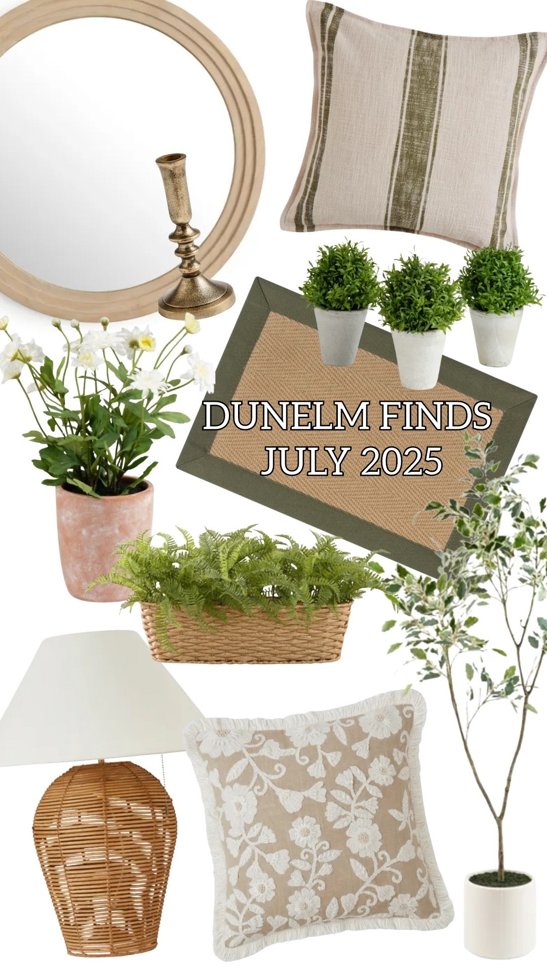 My favourite Dunelm finds July 2025 ✨ 

#LTKhome