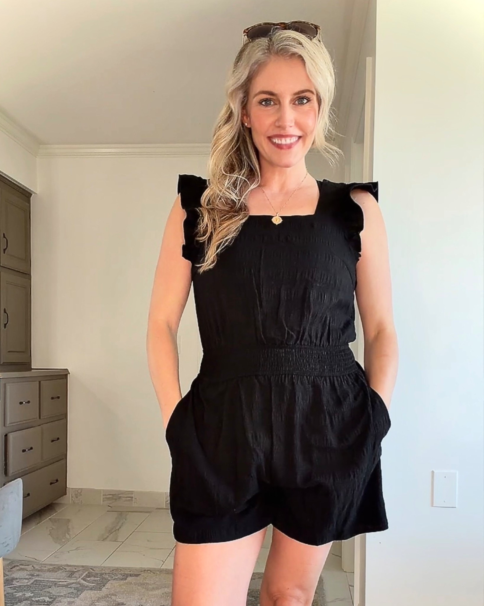 My fav romper! pockets!! Size: M

#LTKootd #LTKgrwm #LTKmomlife