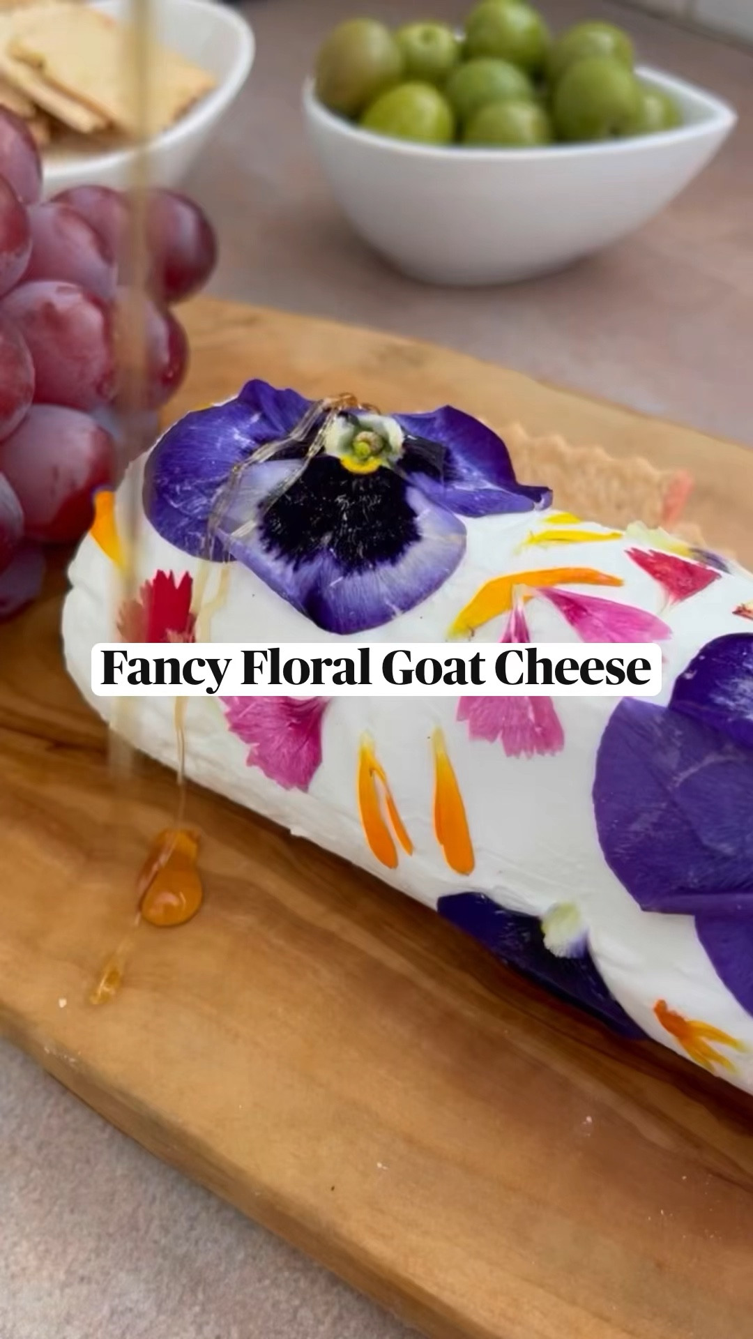 GOAT CHEESE WEEK 🐐🧀 Part 3. Be sure to follow @ainttooproudtomeg for more easy cheesy recipes. And if you comment FLOWER, I’ll DM you links to some edible flower options.


#LTKFindsUnder50 #LTKHome #LTKSeasonal