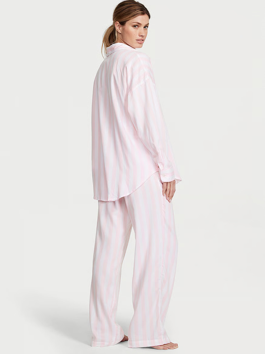 Modal-Cotton Long Pajama Set | Victoria's Secret (US / CA )