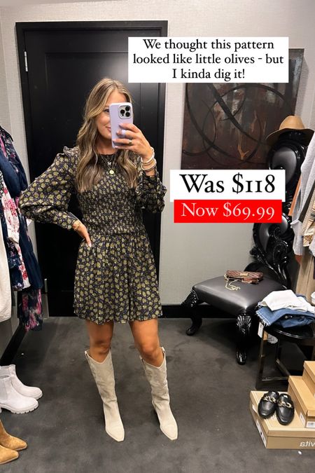 The cutest fall dress available on sale during the Nordstrom anniversary sale! 

Wearing tts small
Boots size up a half 



#LTKsalealert #LTKxNSale #LTKunder100