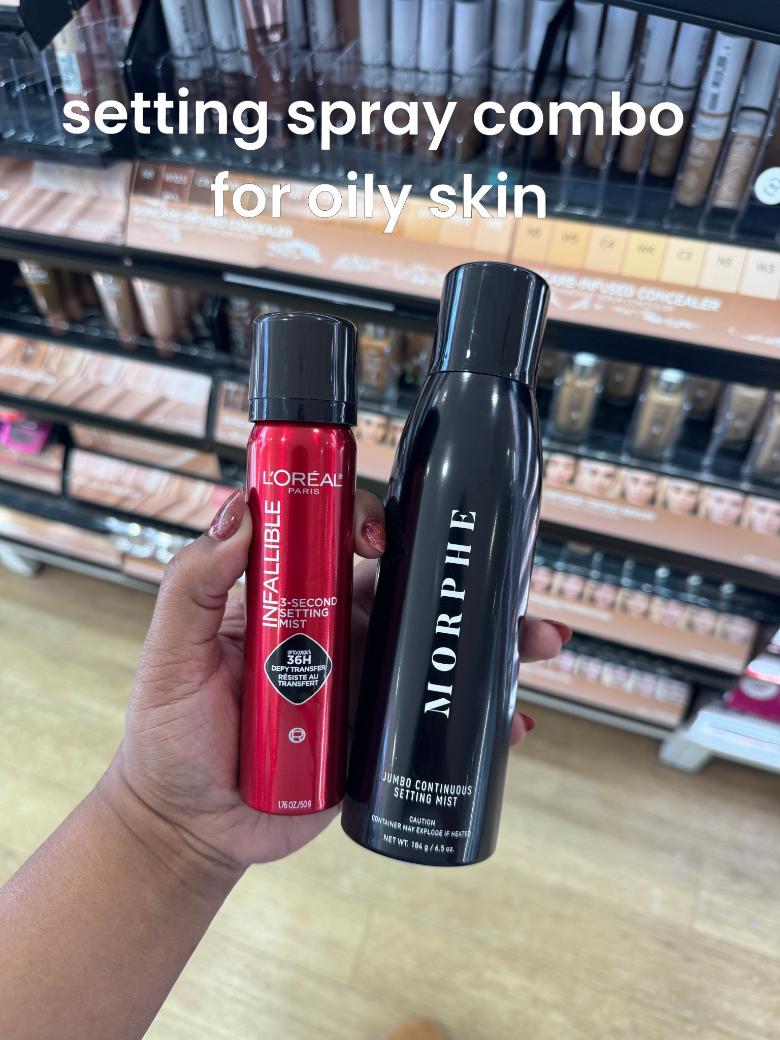 the best setting spray combo for oily skin! 

#LTKgrwm #LTKselfcare #LTKBeauty